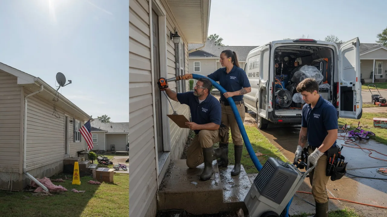 Ceiling Water Damage Restoration in Huntsville, TN near me