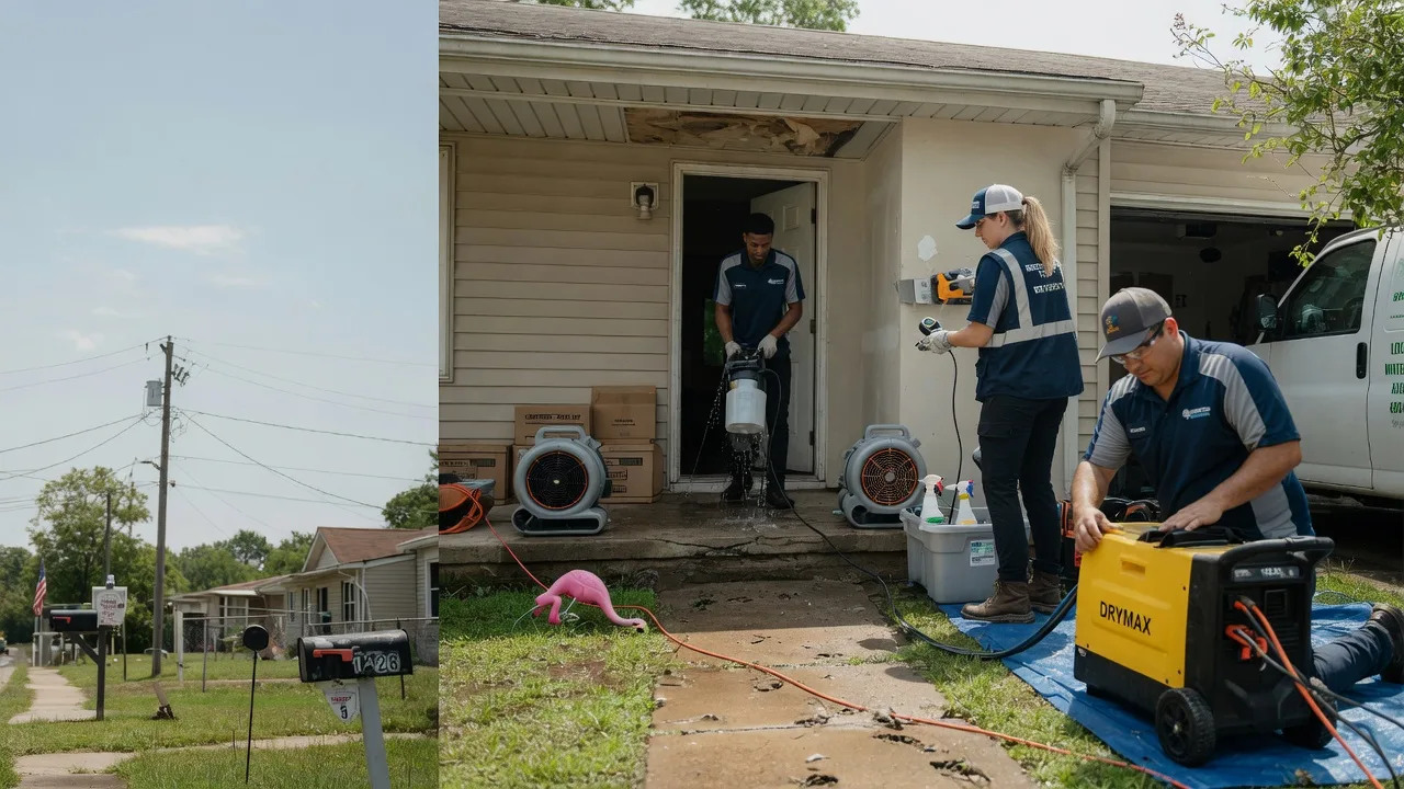 Storm Damage Water Removal in Huntsville, TN near me